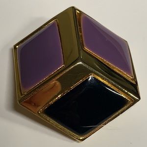 Givenchy vintage Rare enamel brooch